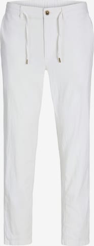 JACK & JONES - Pantalón chino 'JPSTOLLIE' en blanco: frente