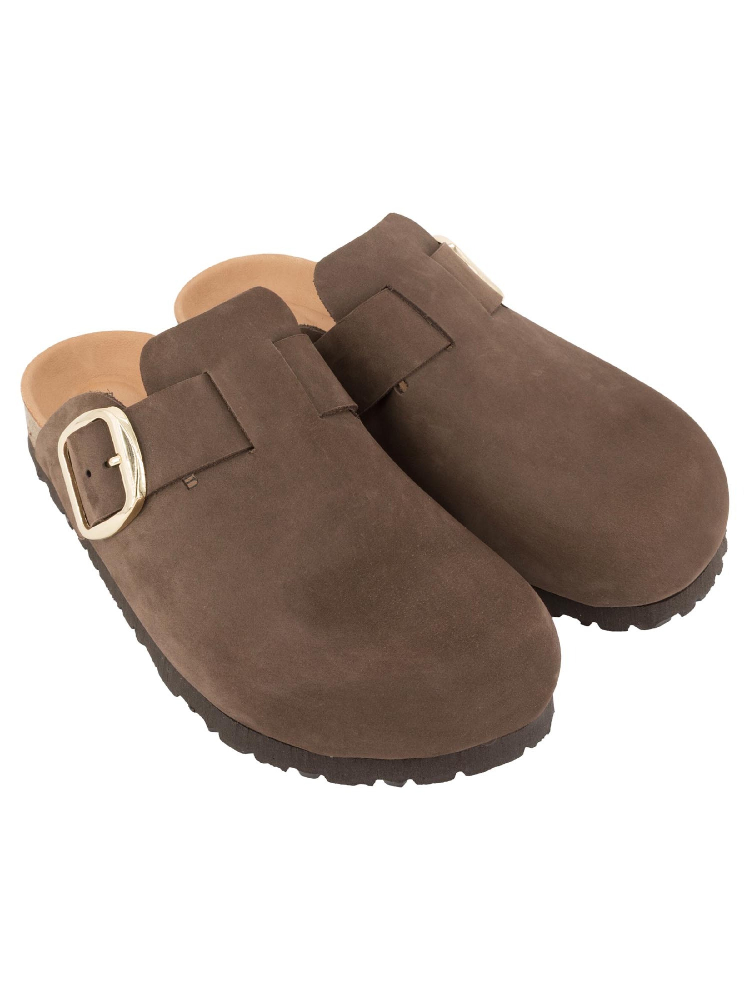 Piece Of Mind Clogs 'Comfort'‌‌‌‌‌‌ in Braun