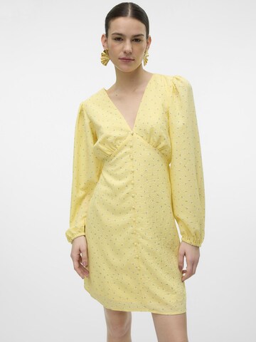 VERO MODA Kjole 'AMANDA' i gul: forside