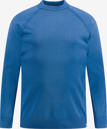 Pull-over STHUGE en bleu : devant