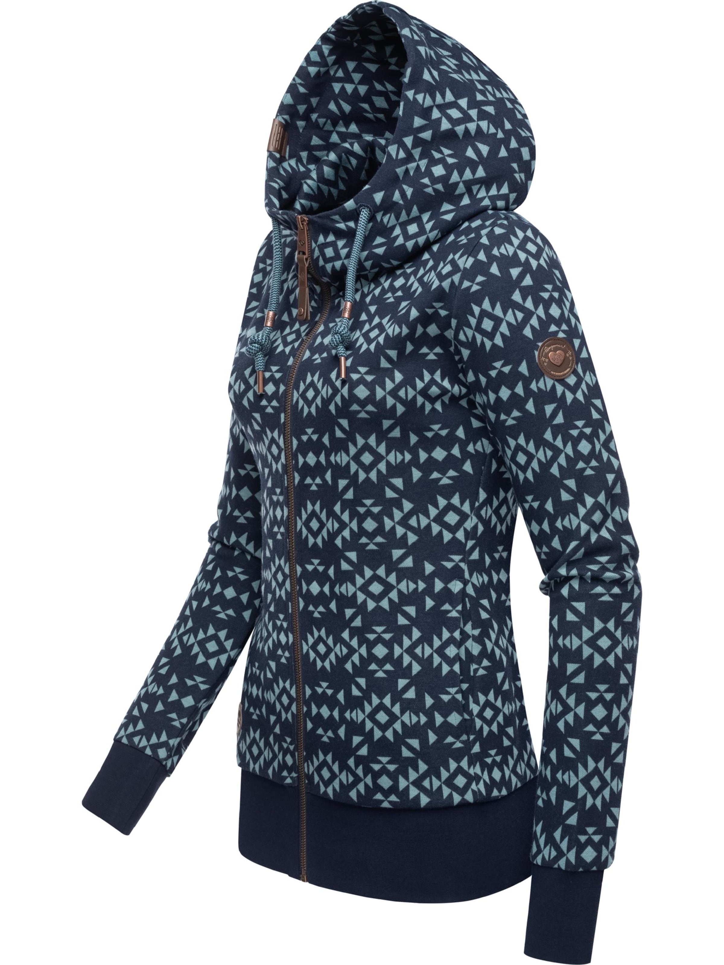 Veste de survêtement 'Cinda' Ragwear en bleu