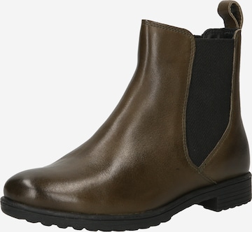 ARA Chelsea Boots 'Liverpool' in Green: front