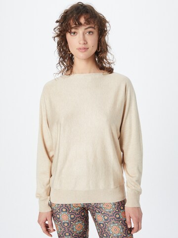 CULTURE Pullover 'Annemarie' in Beige: predná strana