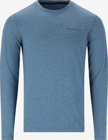 T-Shirt fonctionnel 'Abdon' ENDURANCE en bleu : devant
