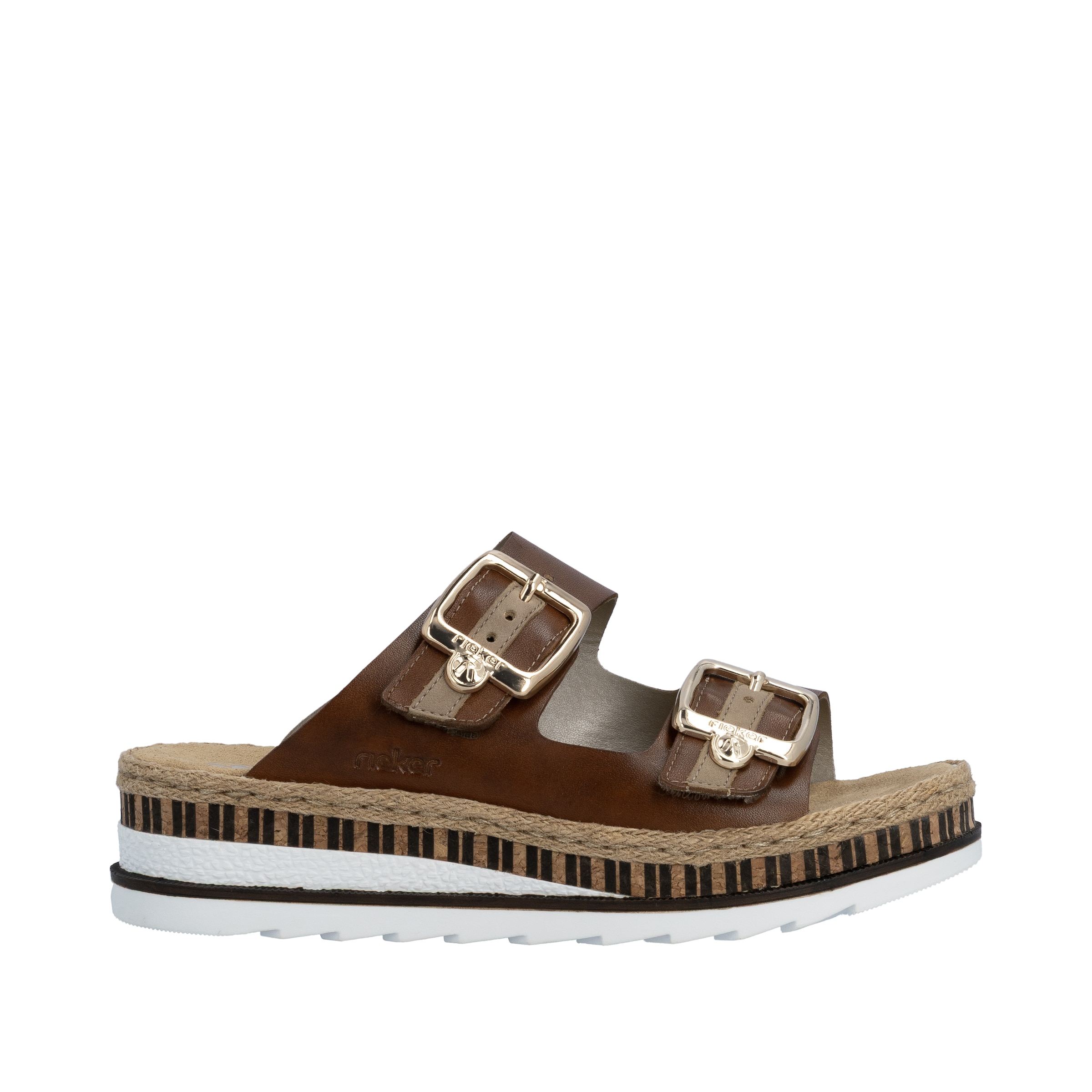 Rieker Mules in Brown