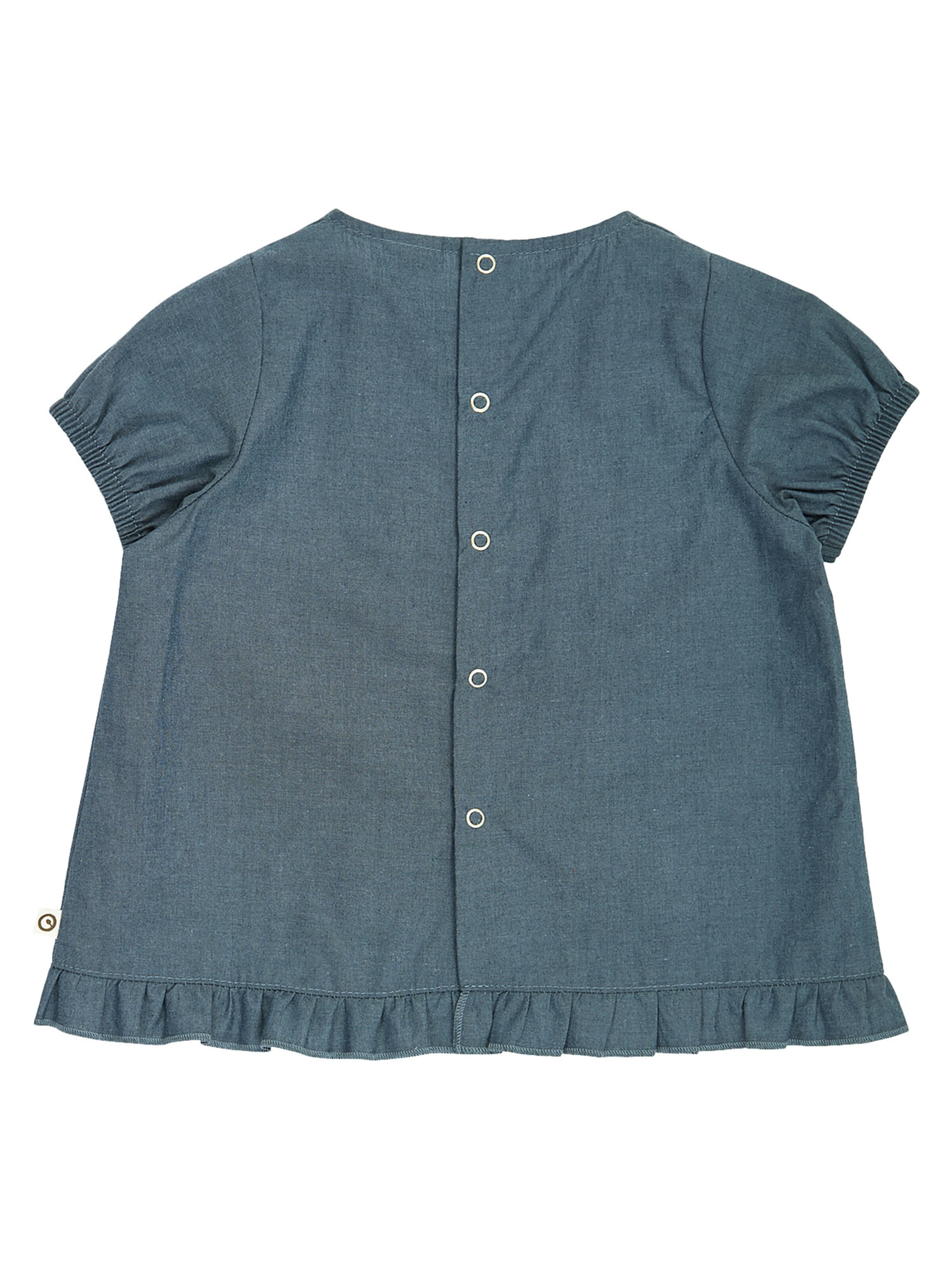 T-Shirt Müsli by GREEN COTTON en bleu