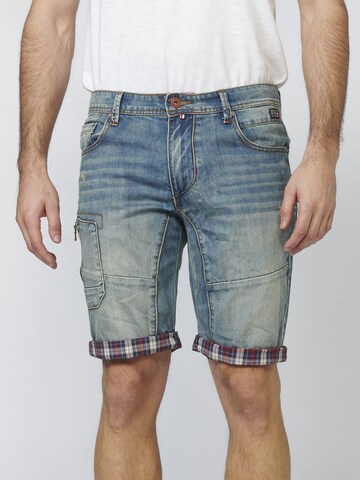 KOROSHI Regular Shorts in Blau