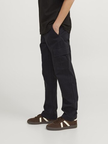 Jack & Jones Junior Lużny krój Spodnie 'Kane Harlow' w kolorze czarny