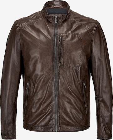 Veste mi-saison 'MSJumper' MILESTONE en marron : devant
