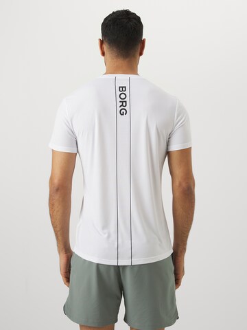 BJÖRN BORG Performance shirt 'ACE LIGHT' in White: front