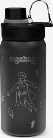 ergobag Trinkflasche 'Trinkflasche Trinkflasche' in Schwarz: Vorderseite
