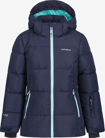 ICEPEAK Outdoorjas 'Loris' in Blauw: voorkant