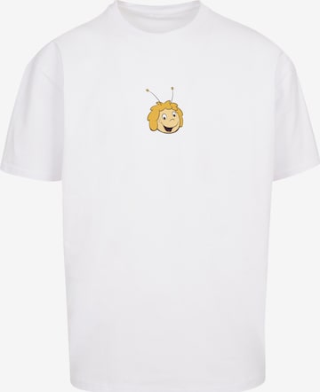 F4NT4STIC T-Shirt 'Die Biene Maja' in Weiß: Vorderseite