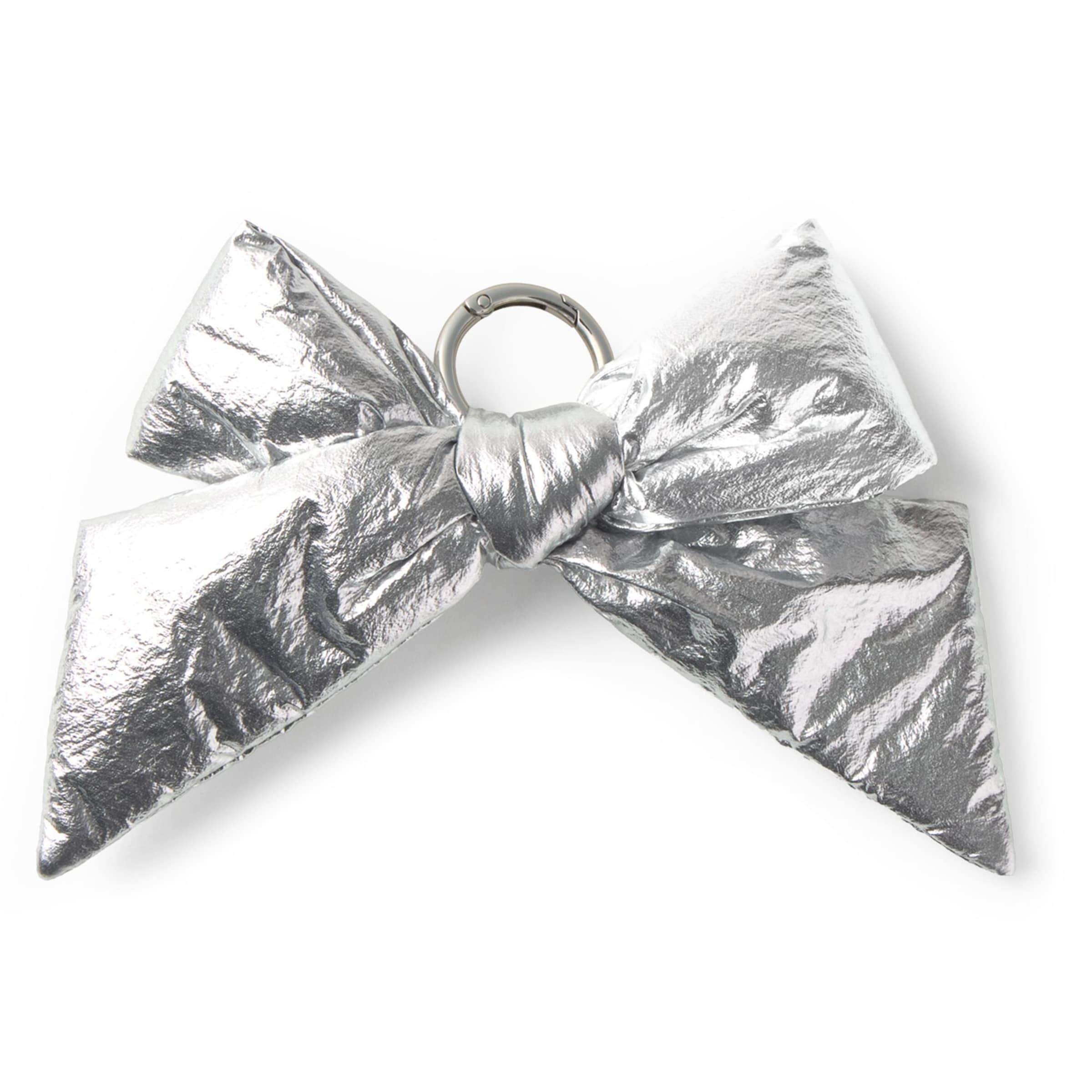 Wouf Key Ring 'Charms' in Silver: front