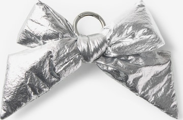 Portachiavi 'Charms' di Wouf in argento: frontale