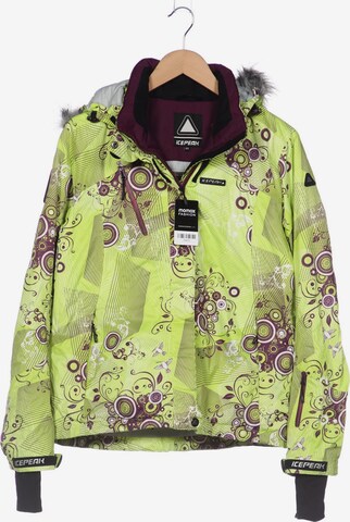 ICEPEAK Jacket & Coat in XL in Green: front