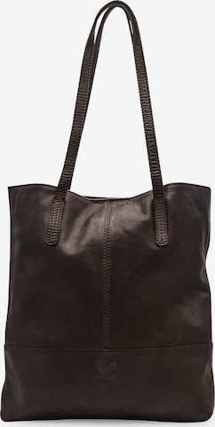 Rise of Rosa Shopper 'Anne' in Brown: front