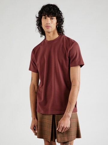 HOLLISTER - Camisa em vermelho: frente