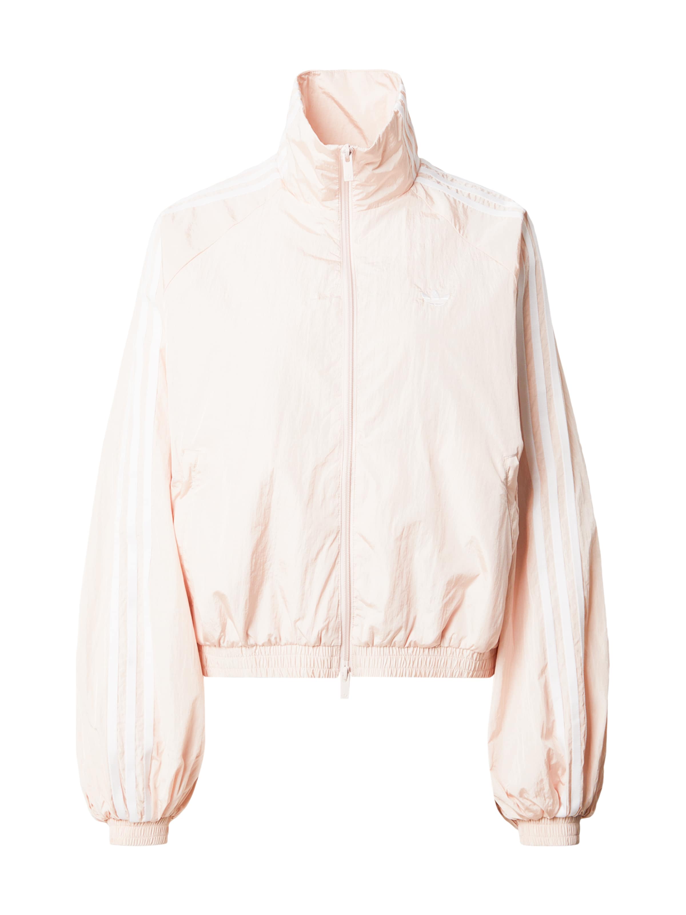 ADIDAS ORIGINALS Chaqueta de entretiempo en rosa pastel / blanco, Vista del producto