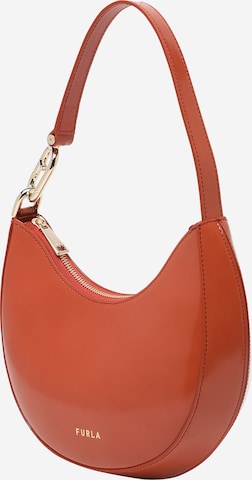 FURLA Shoulder Bag 'PRIMAVERA' in Brown: front