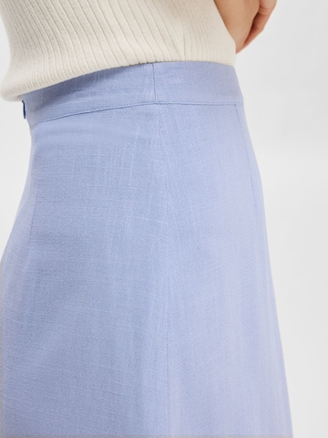 SELECTED FEMME Rok 'Fiva' in Blauw