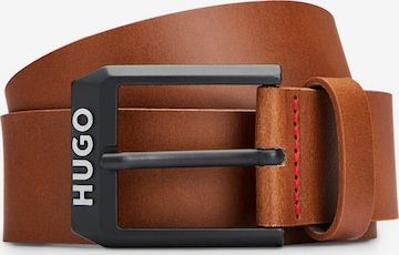 HUGO Belt 'Gelio' in Brown: front
