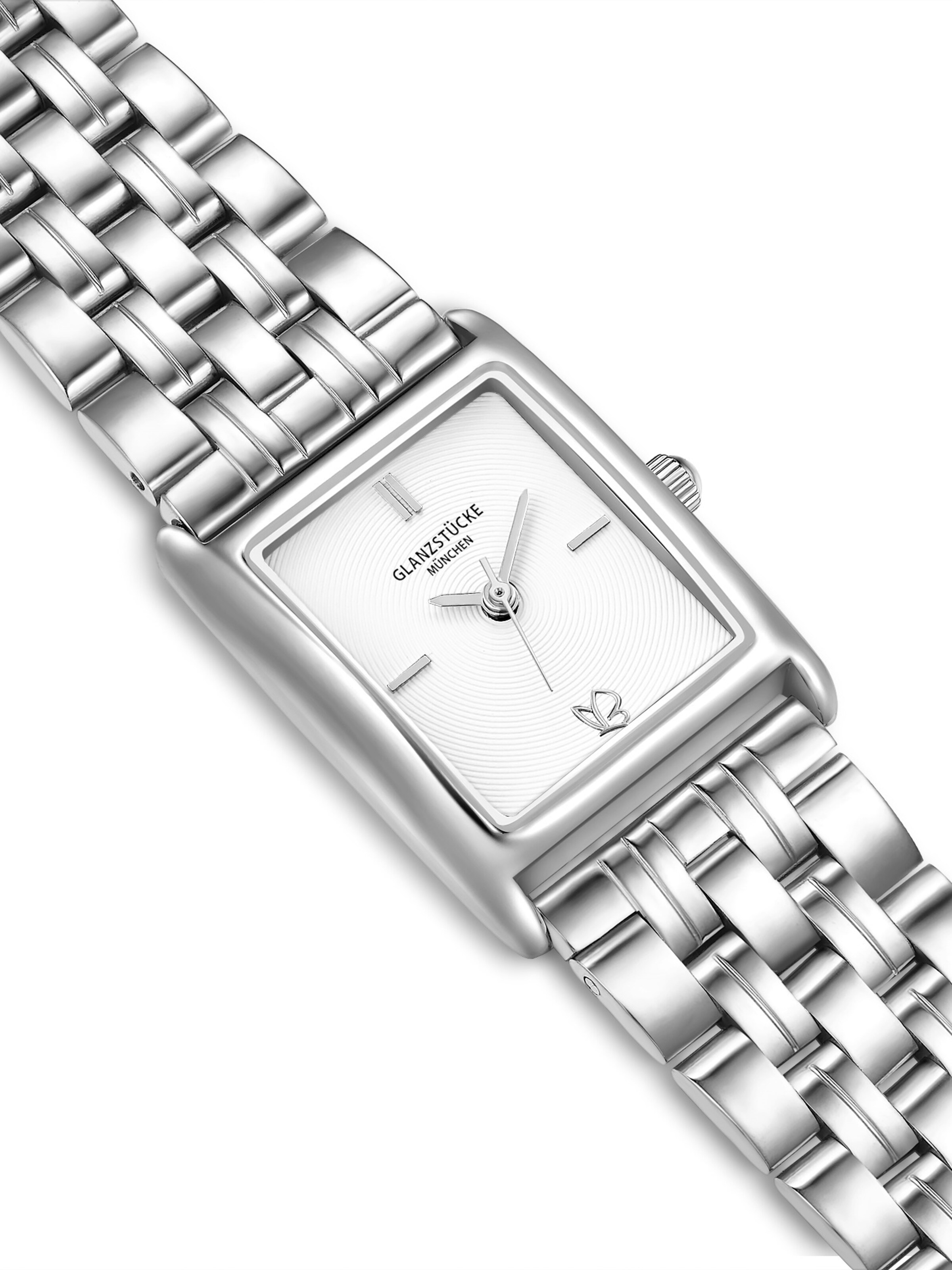 Glanzstücke München Analoog horloge in Zilver