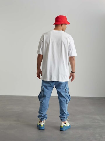 ABOUT YOU x Benny Cristo Shirt 'Dian' in White