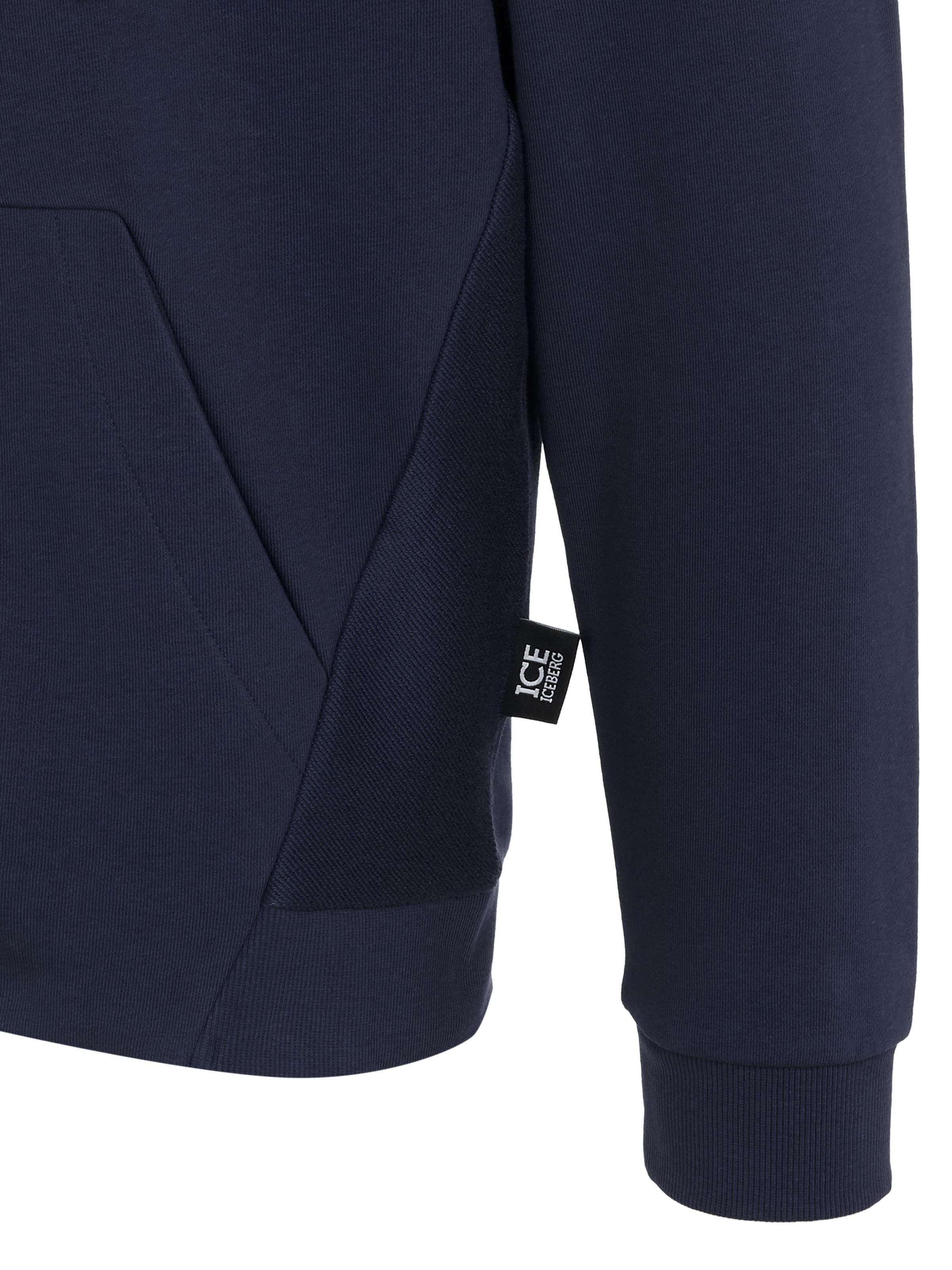 ICEBERG Sweatvest 'Iceberg Pullover' in Blauw