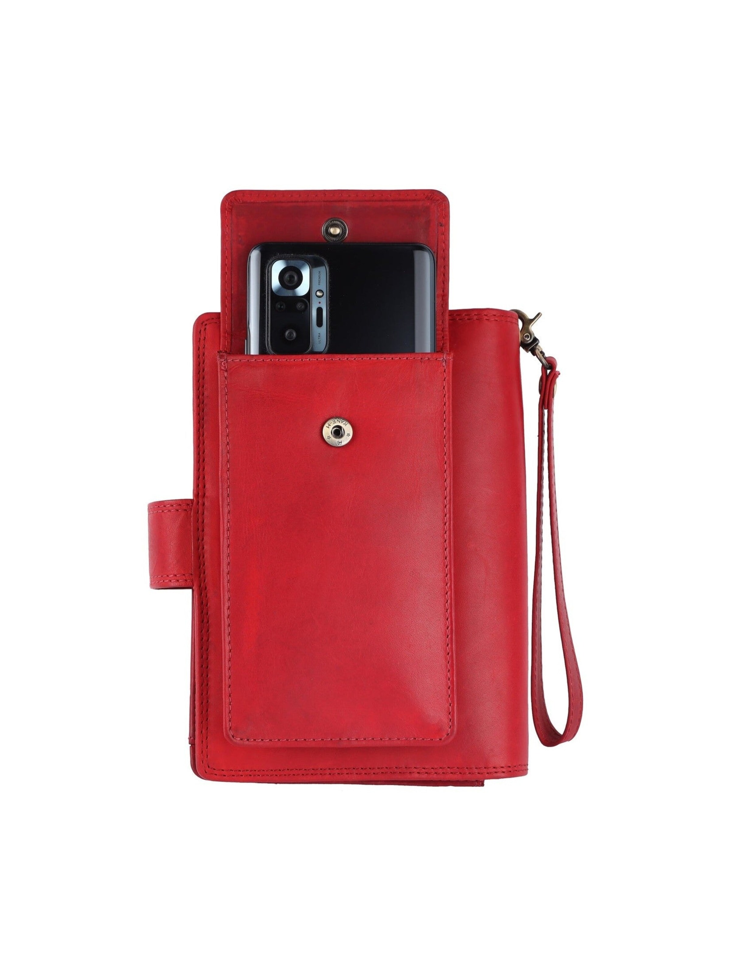 Benthill Crossbody Bag in Red