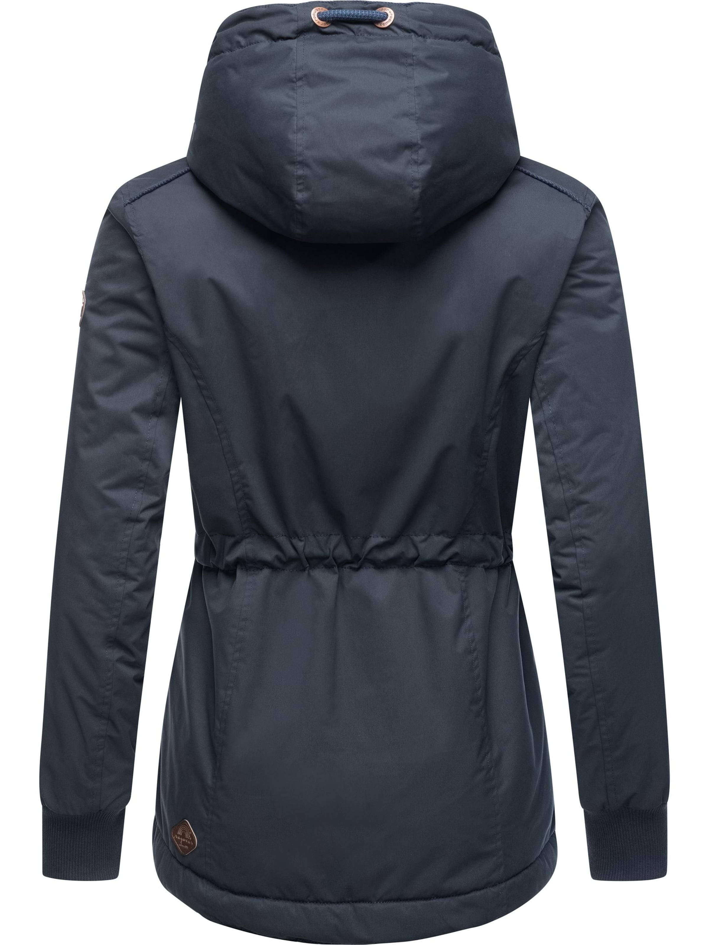Ragwear Weatherproof jacket 'Danka' in Blue