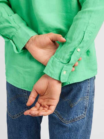 Polo Ralph Lauren Regular Fit Hemd in Grün
