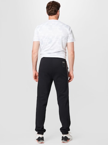 FILA Tapered Sportbroek in Zwart