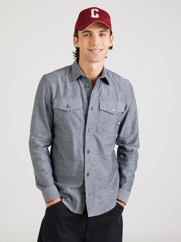 G-STAR Klasický střih Košile 'Marine' – modrá: přední strana