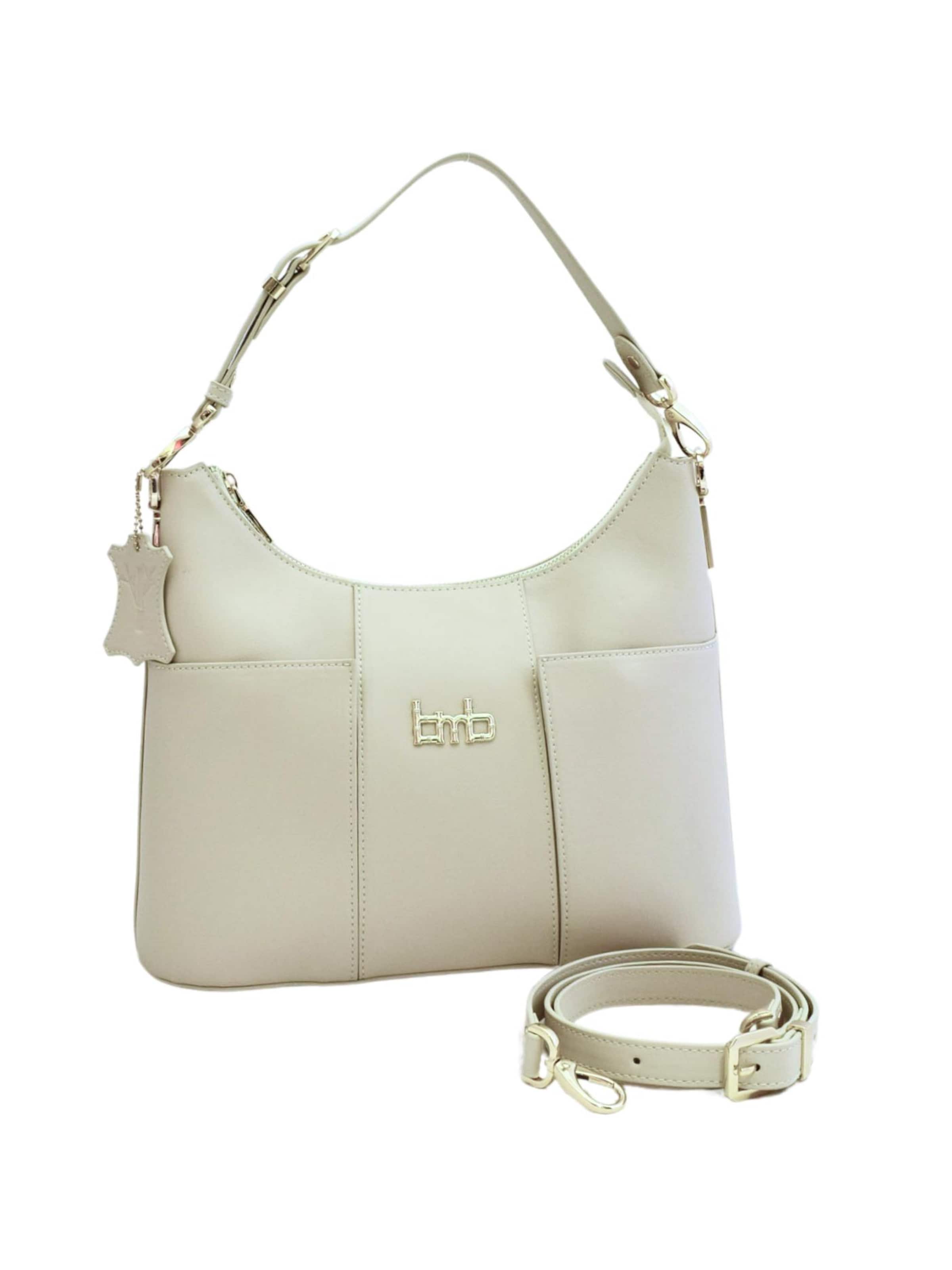 Sacs à main 'Doris' BMB BAGS en blanc : devant