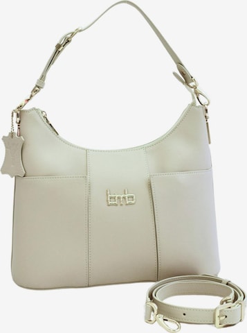 BMB BAGS Handtas 'Doris' in Wit: voorkant