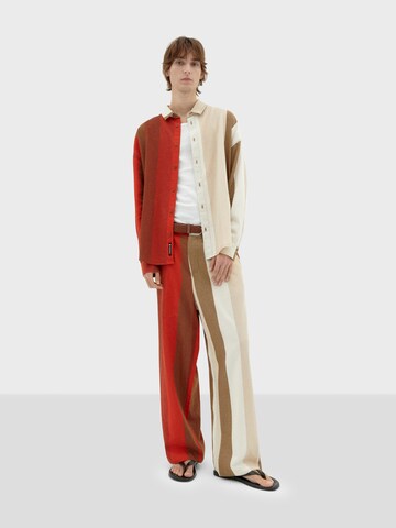 Loosefit Pantaloni ' MARC ' di Thinking MU in rosso
