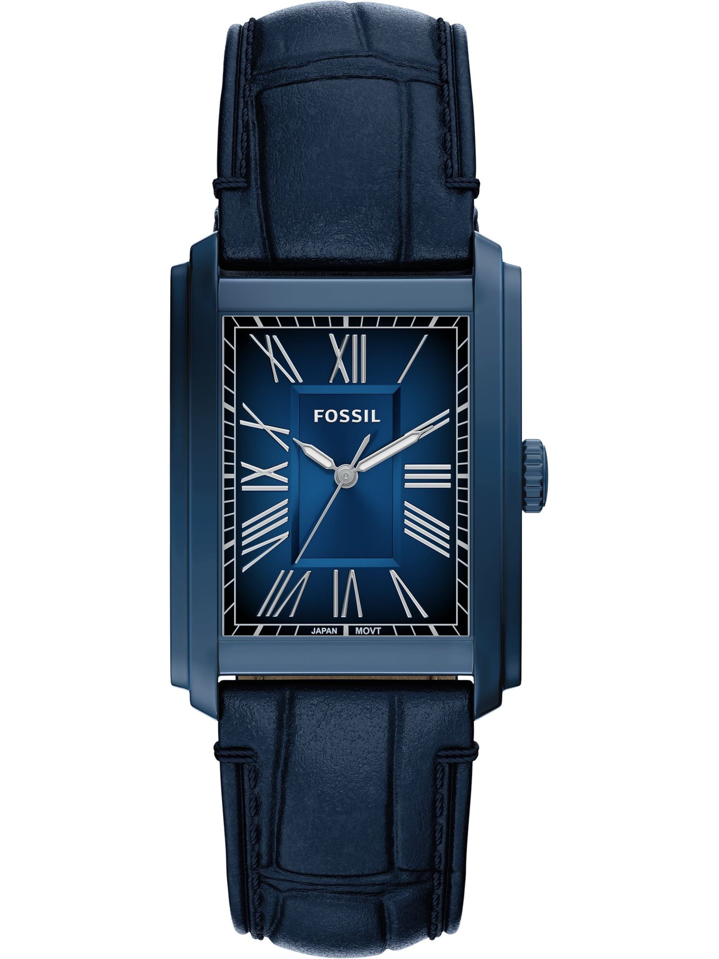 Orologio analogico 'CARRAWAY' di FOSSIL in blu: frontale