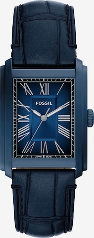 FOSSILAnalogni sat 'CARRAWAY' - plava boja: prednji dio