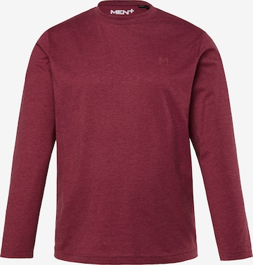 Men Plus Shirt in Rot: Vorderseite