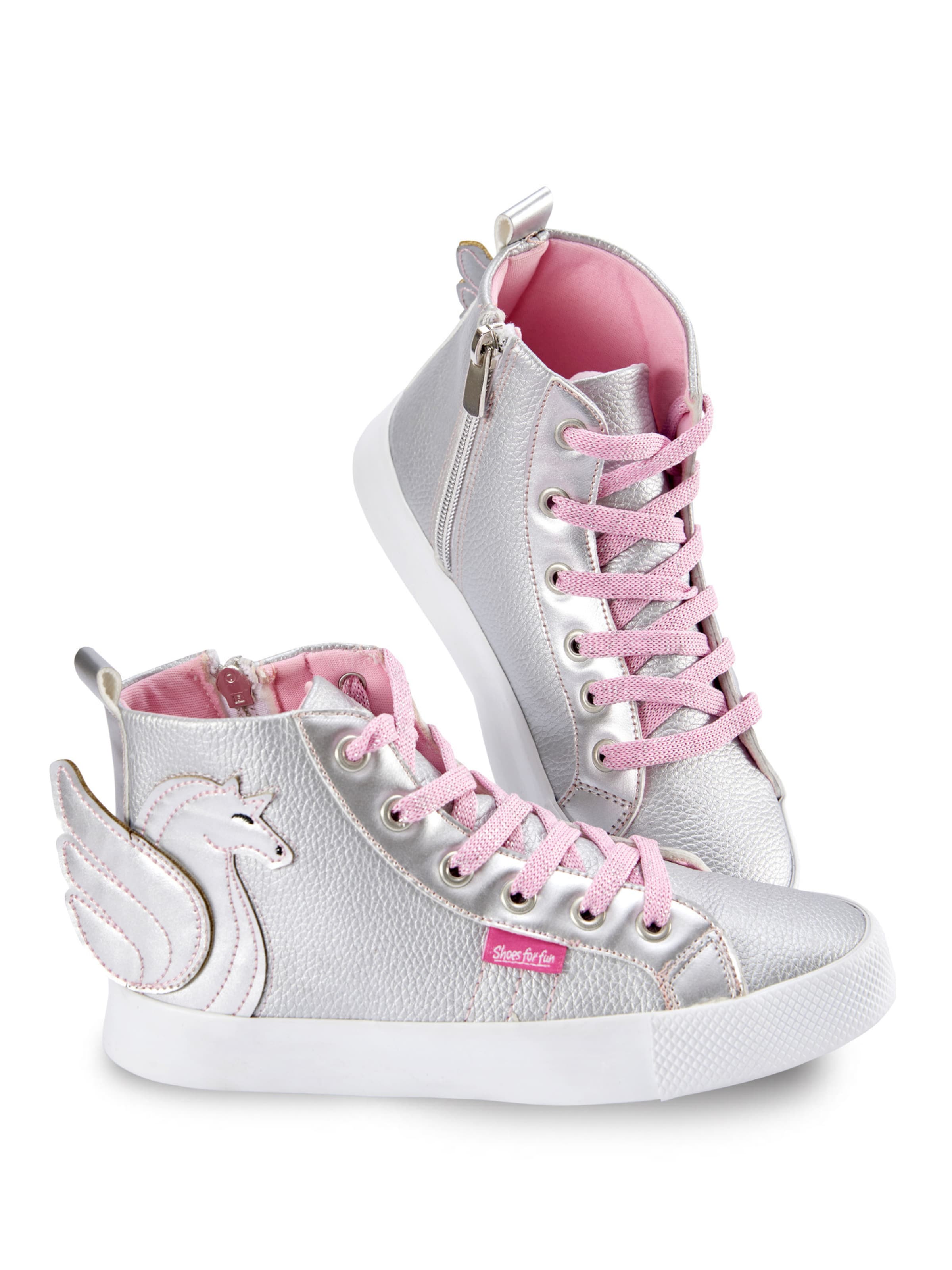 Baskets 'Unicorn' Denokids en gris