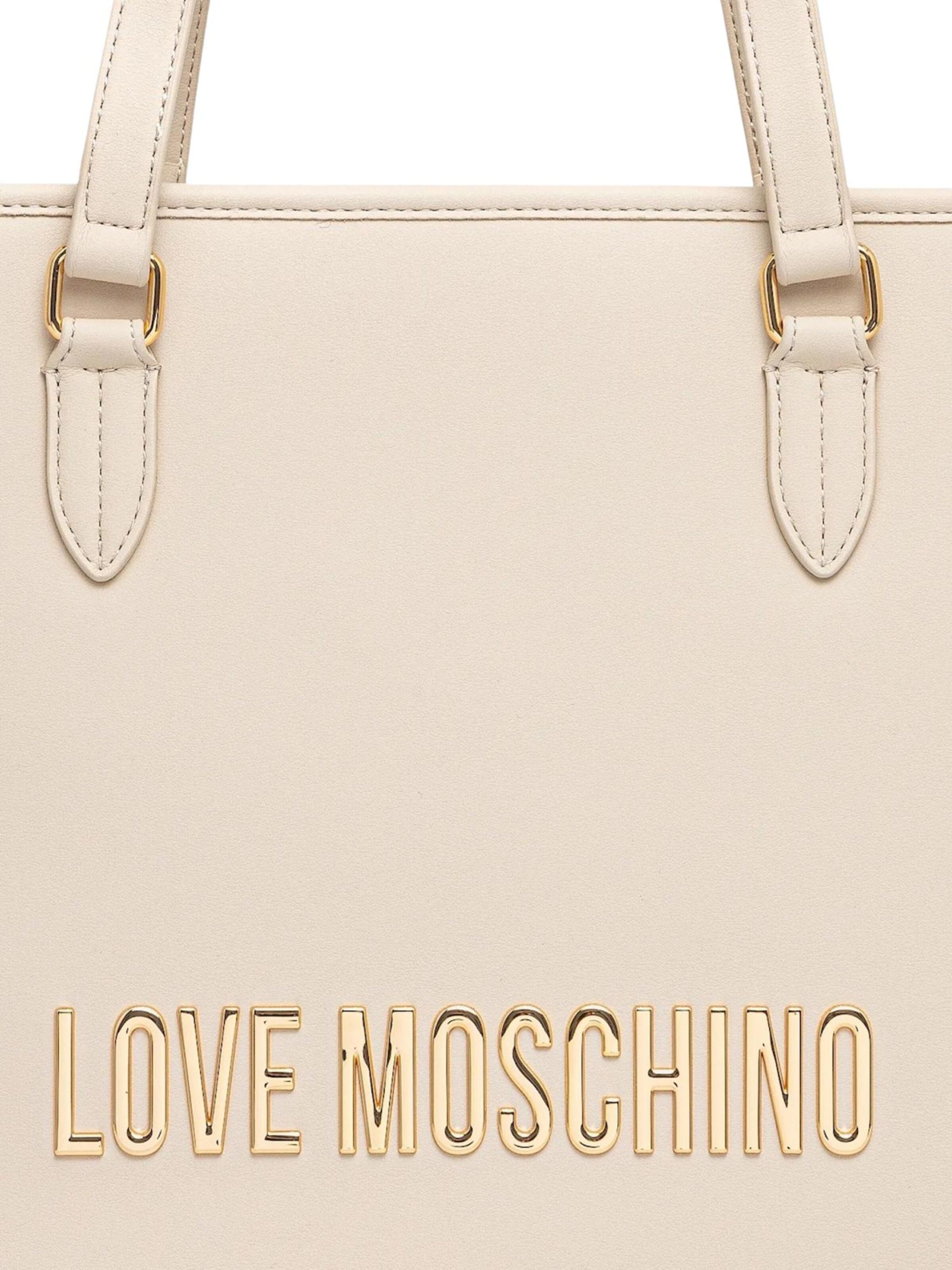 Love Moschino - Bolso de hombro 'PU GRS JC4190PP1' en beige