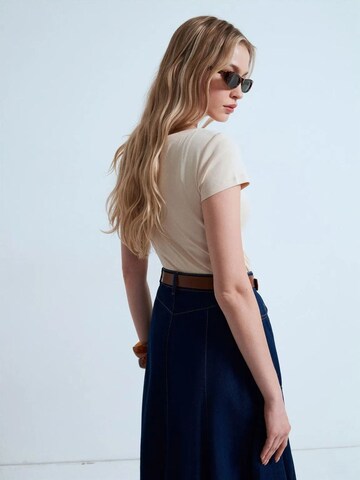 T-shirt Dilvin en beige
