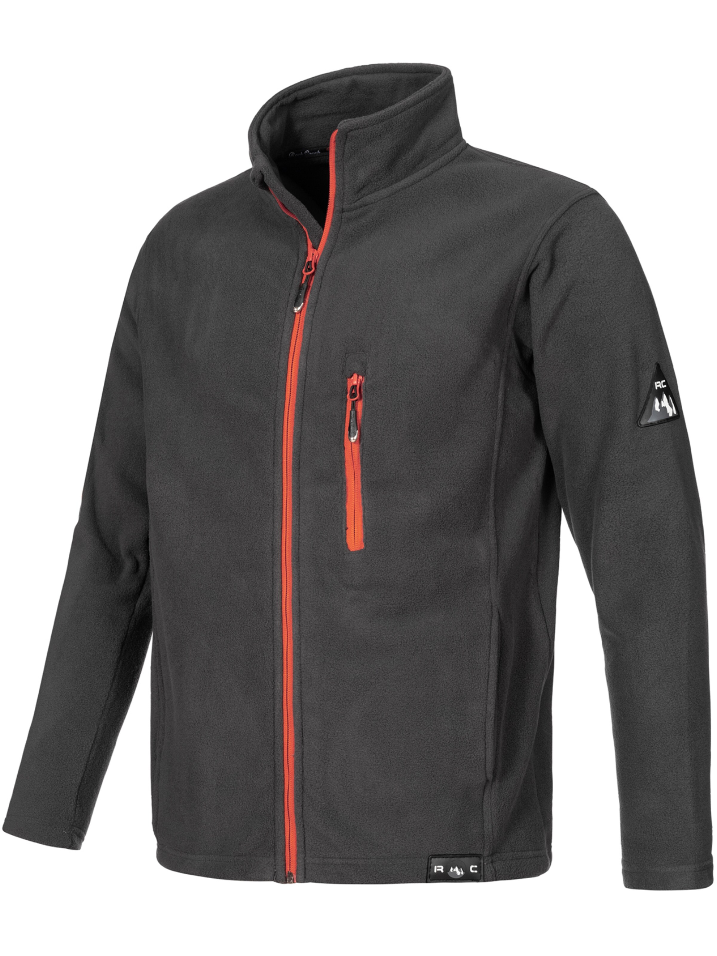 Rock Creek Fleecejacke in Grau