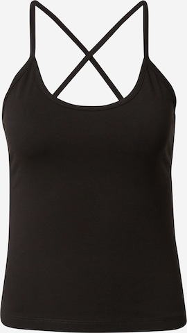 ABOUT YOU Top 'Gunda' in Black: front
