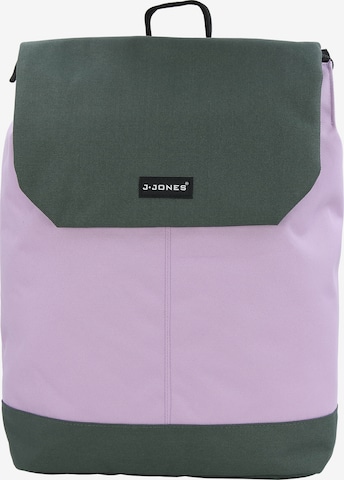 Jennifer Jones Rucksack in Lila: Vorderseite