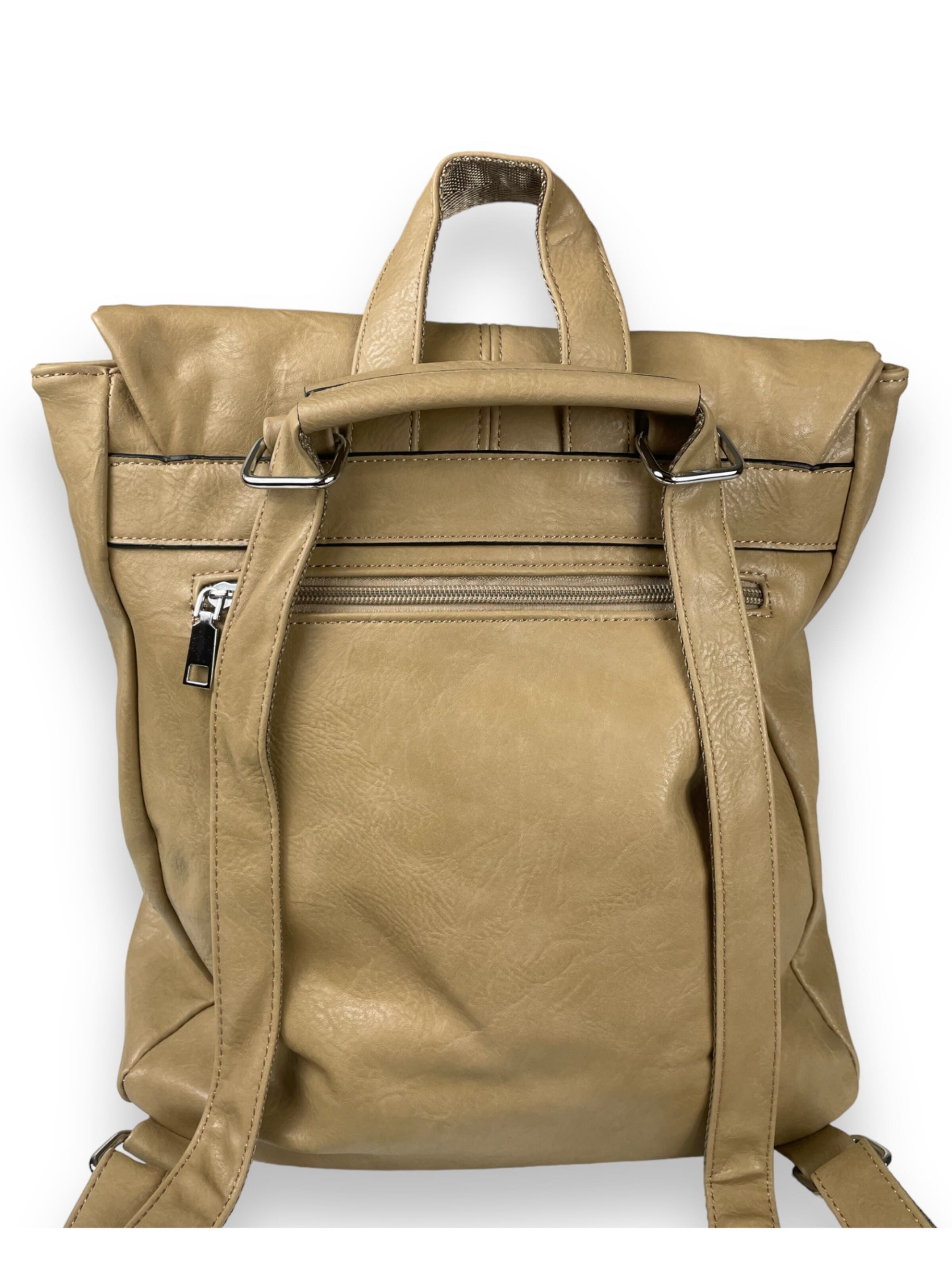 Kumixi - Mochila '2in1 Rucksacktasche' en beige