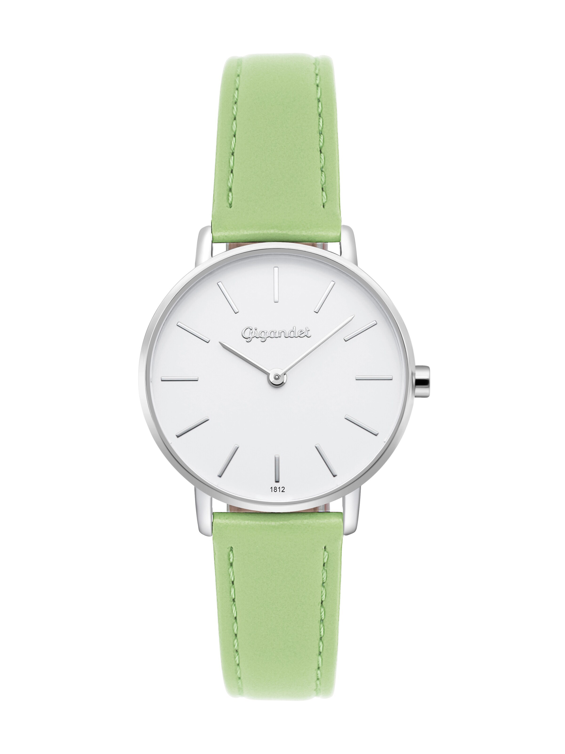 Gigandet Analog Watch 'MINIMALISM' in Silver: front