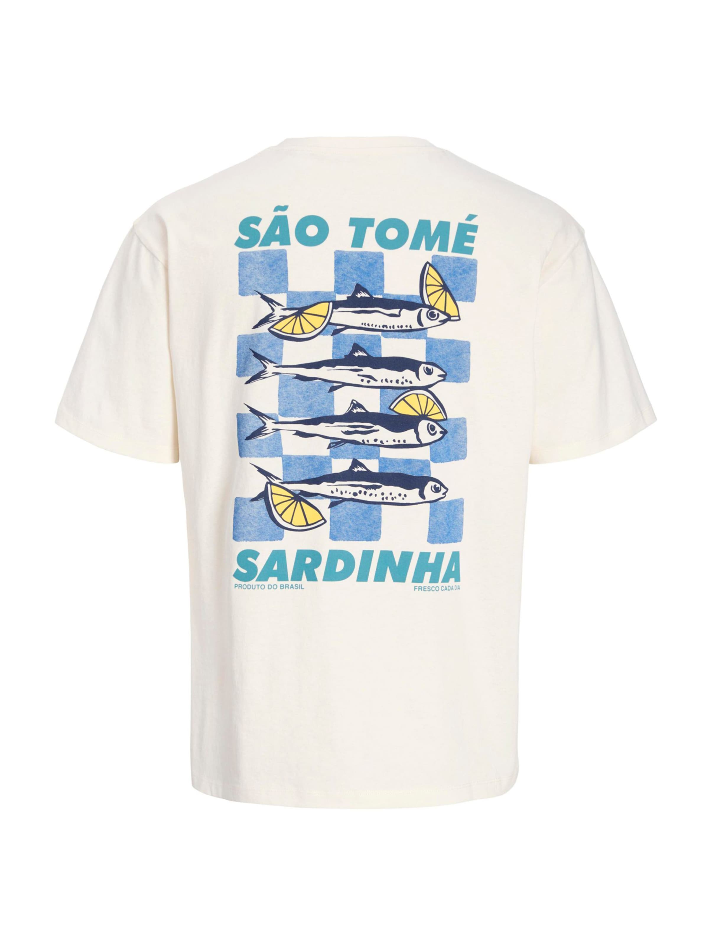 Jack & Jones Plus Särk 'JORSARDINHA', värv valge