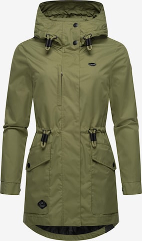 Ragwear Функциональная куртка 'Alysa' в Зеленый: спереди